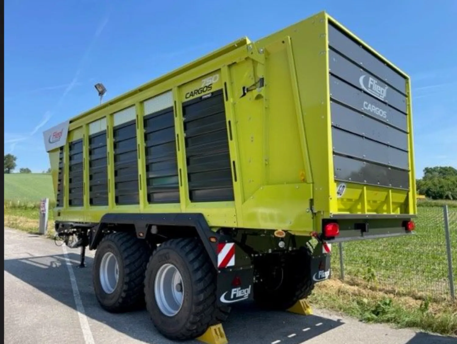 Silagewagen 750trend: 52m³ Inhoud, 23 Ton Onderstel