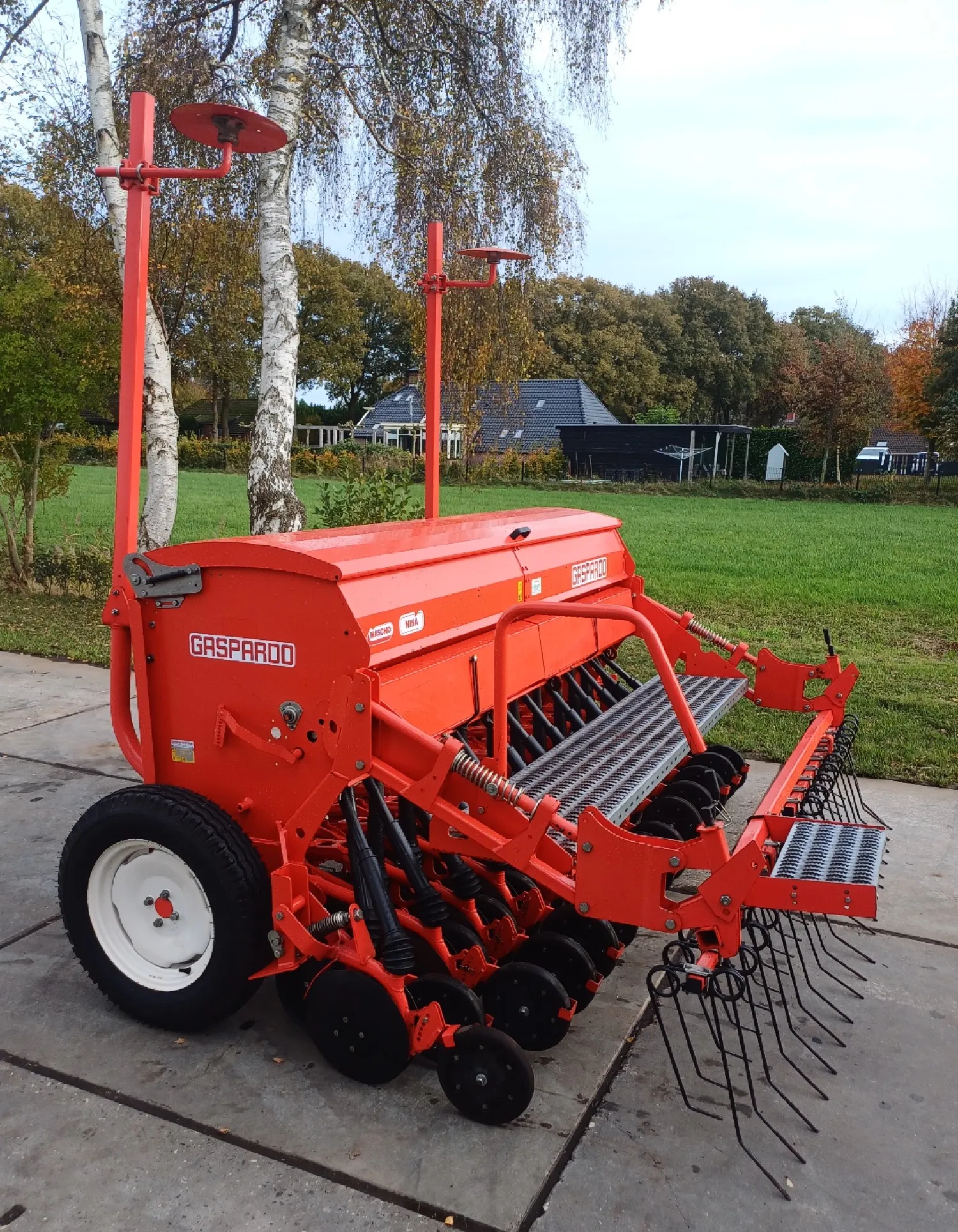 Gaspardo Nina 300 schijvenzaaimachine - Bouwjaar 2014