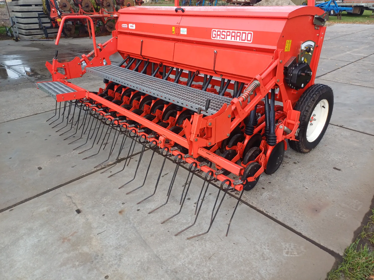 Gaspardo Nina 300 schijvenzaaimachine - Bouwjaar 2014