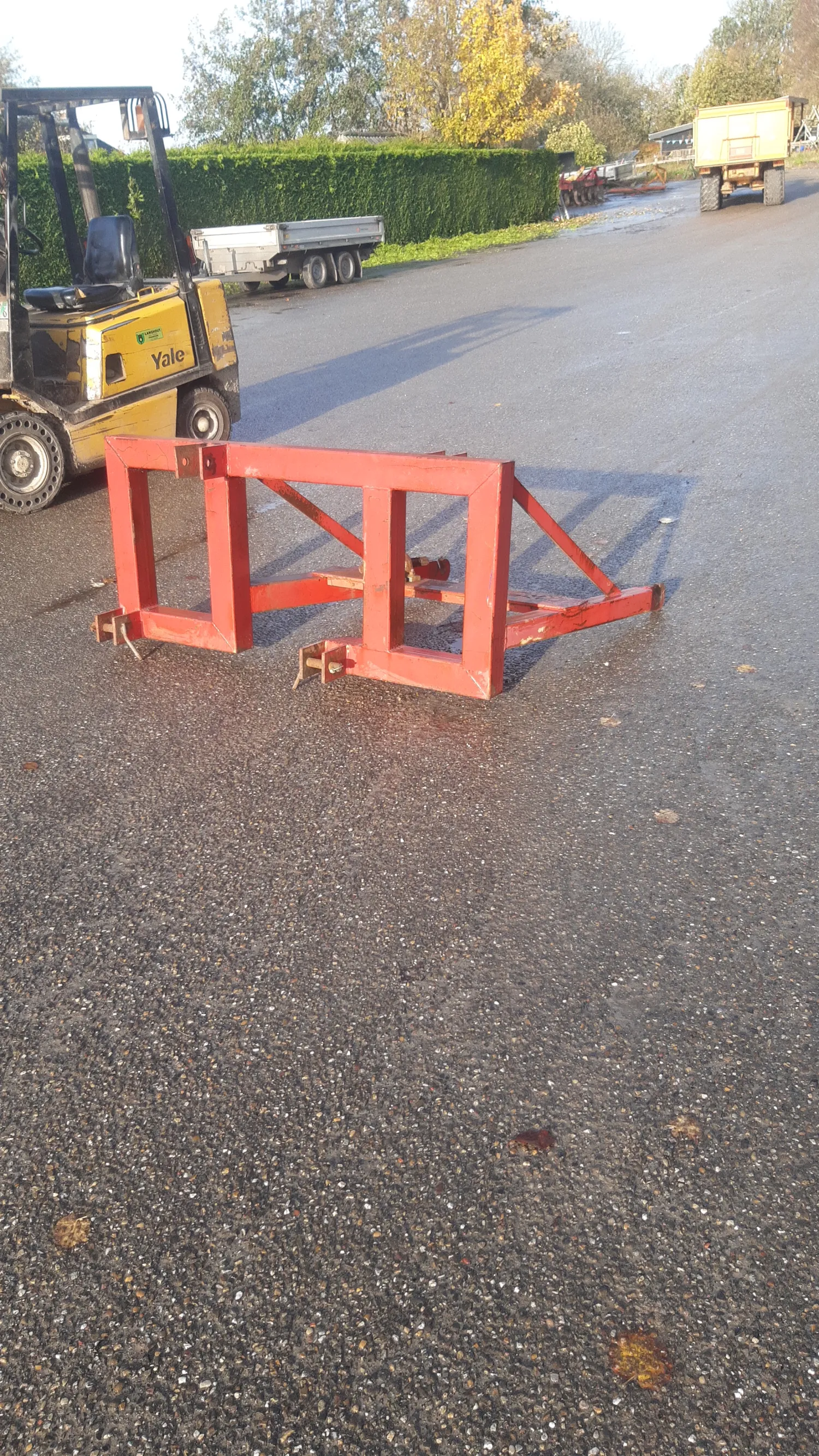 Verstekbok met Steunlagers voor Greppelfrees