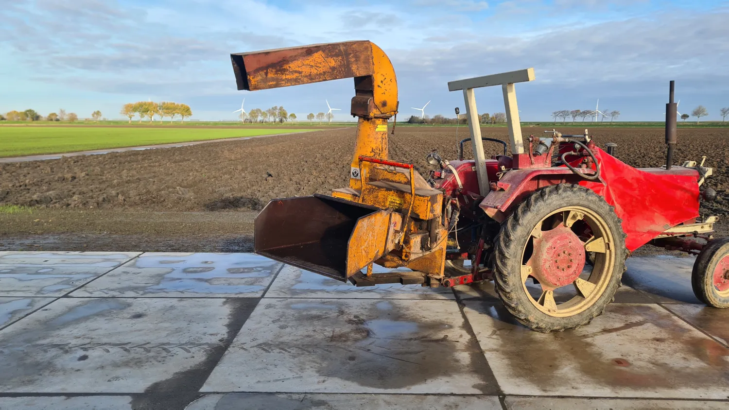 Jensen Houtversnipperaar 1980 - Hydraulische Inrichting