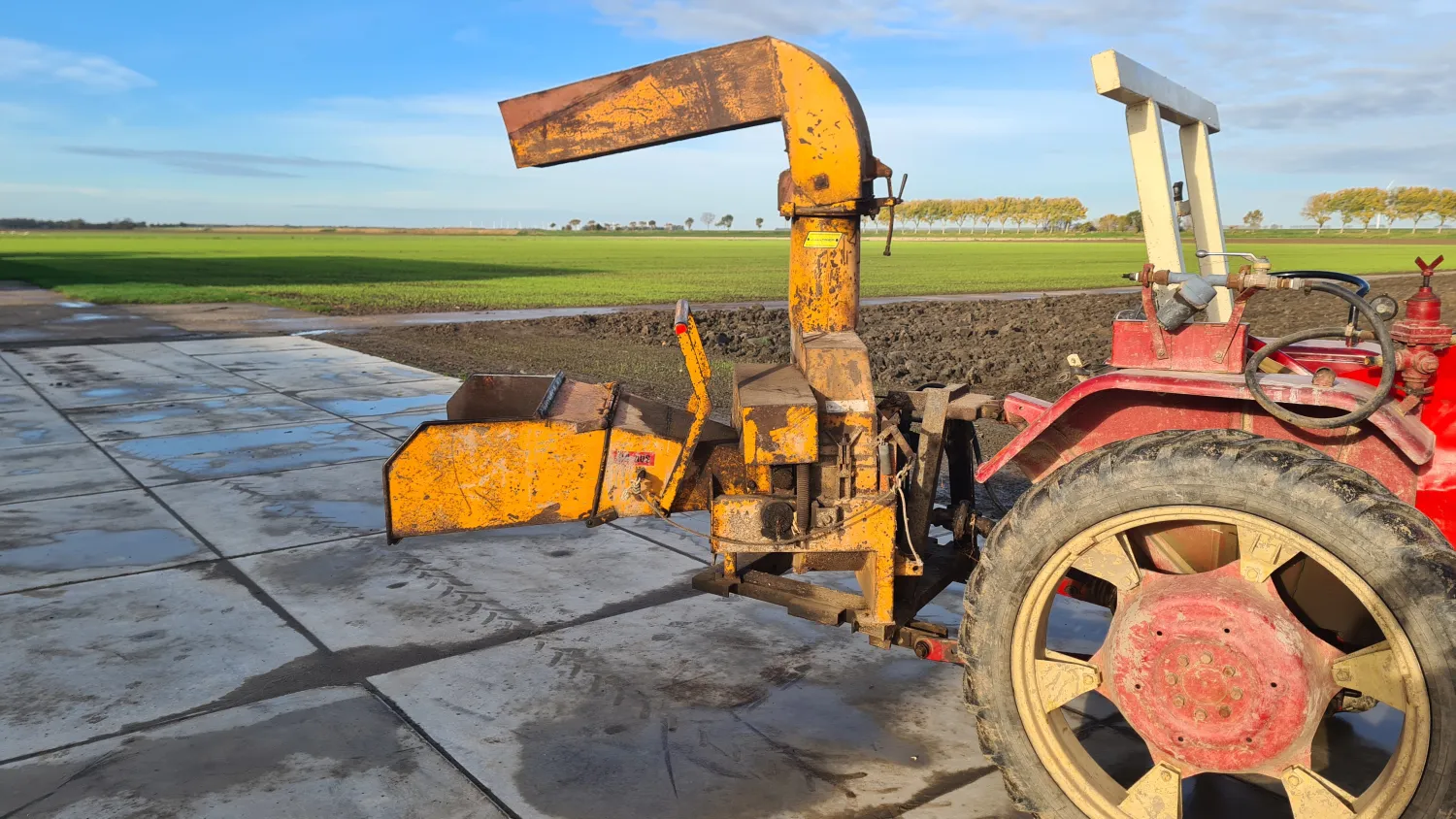 Jensen Houtversnipperaar 1980 - Hydraulische Inrichting