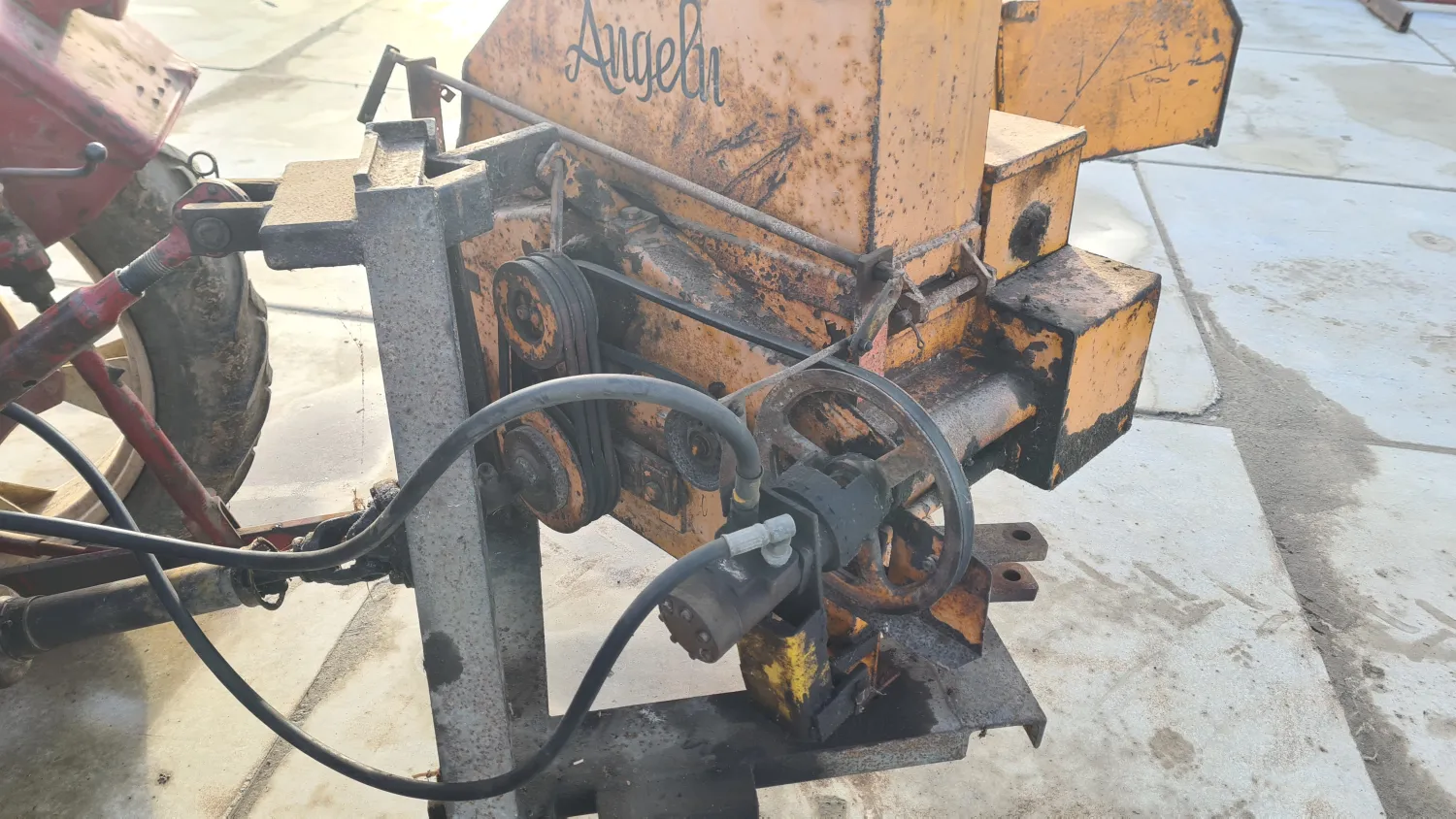 Jensen Houtversnipperaar 1980 - Hydraulische Inrichting