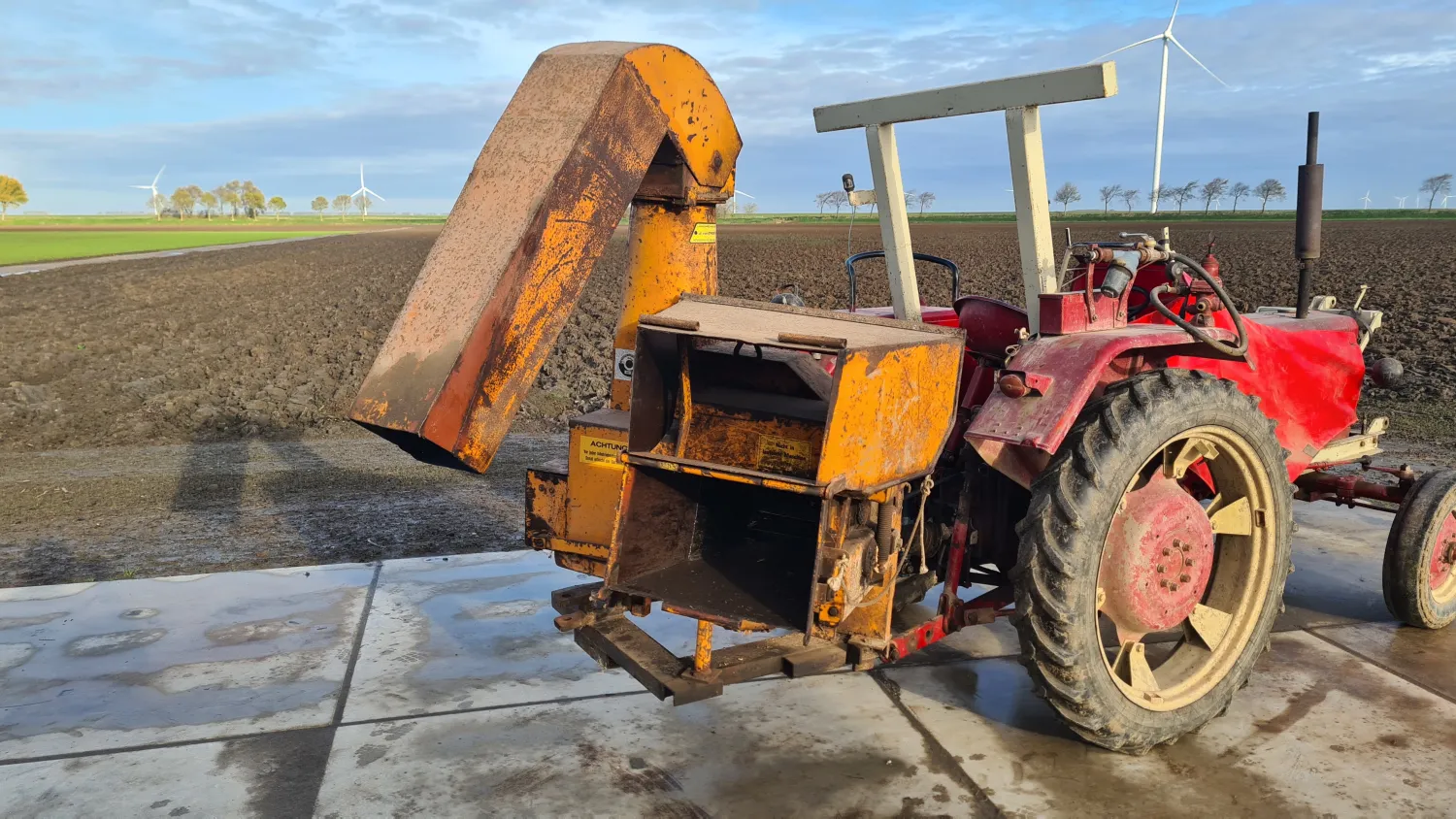 Jensen Houtversnipperaar 1980 - Hydraulische Inrichting