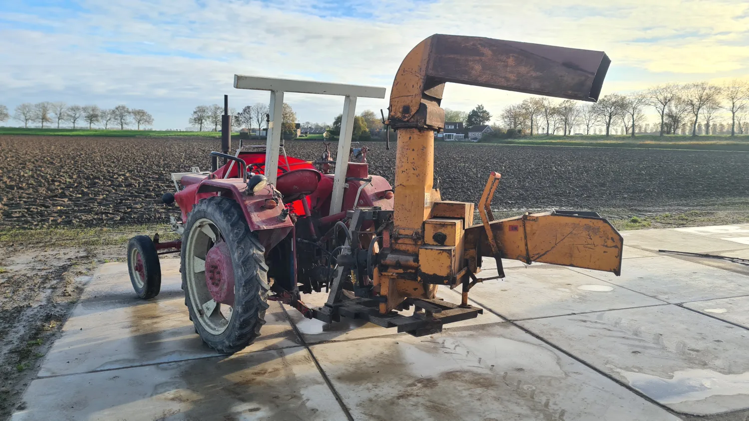 Jensen Houtversnipperaar 1980 - Hydraulische Inrichting