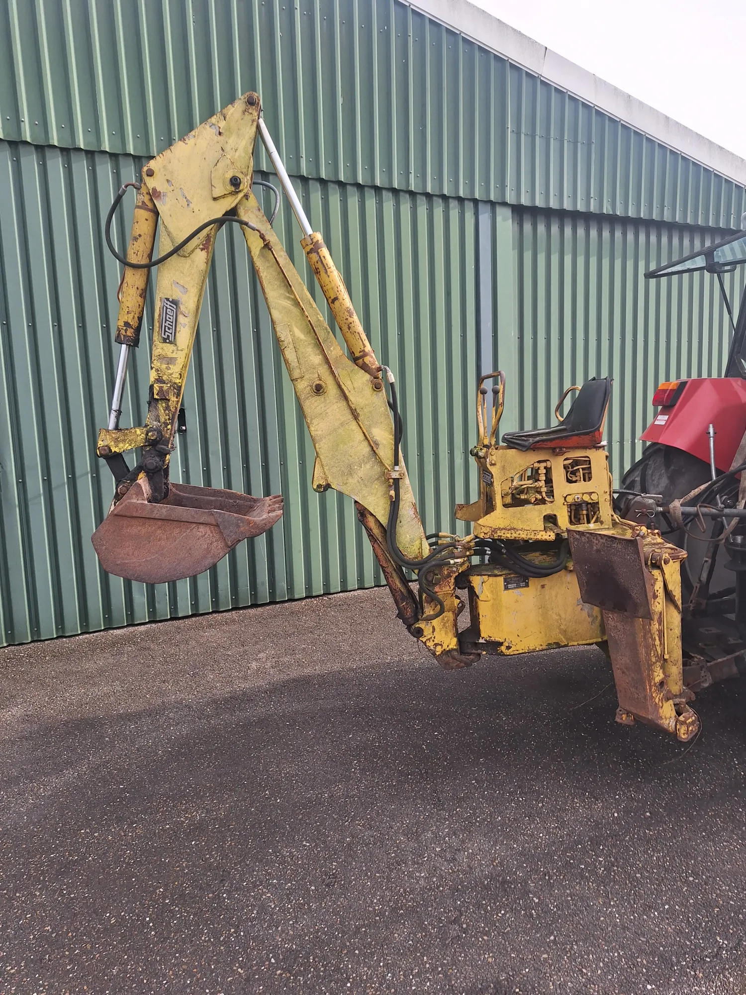 Scheaff Graafkraan - 3-Puntskoppeling, Werkend