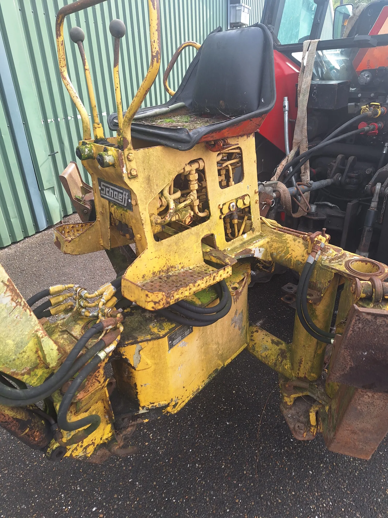 Scheaff Graafkraan - 3-Puntskoppeling, Werkend