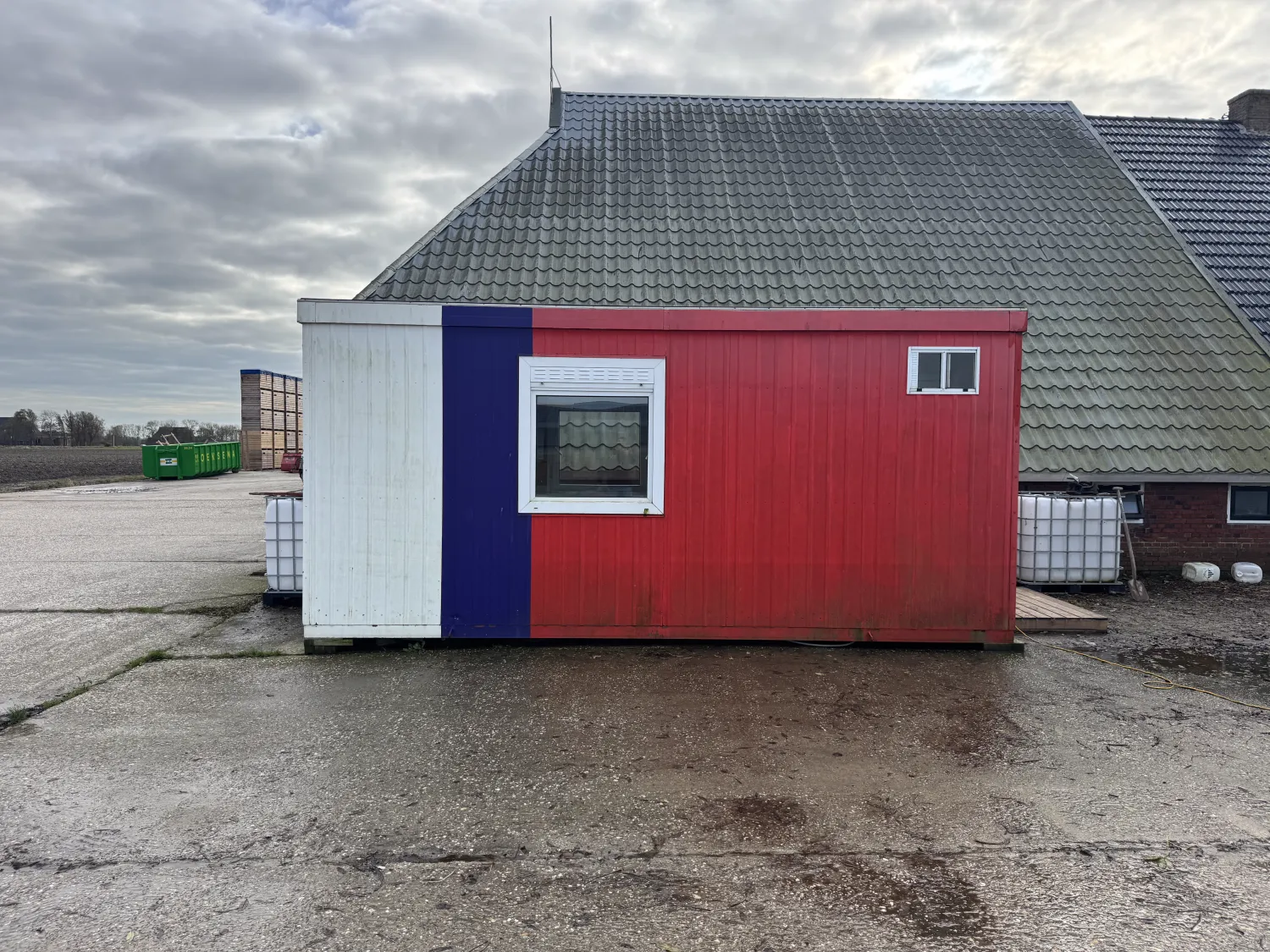 Schaftkeet te koop - 6 x 2,5 meter - Goede staat