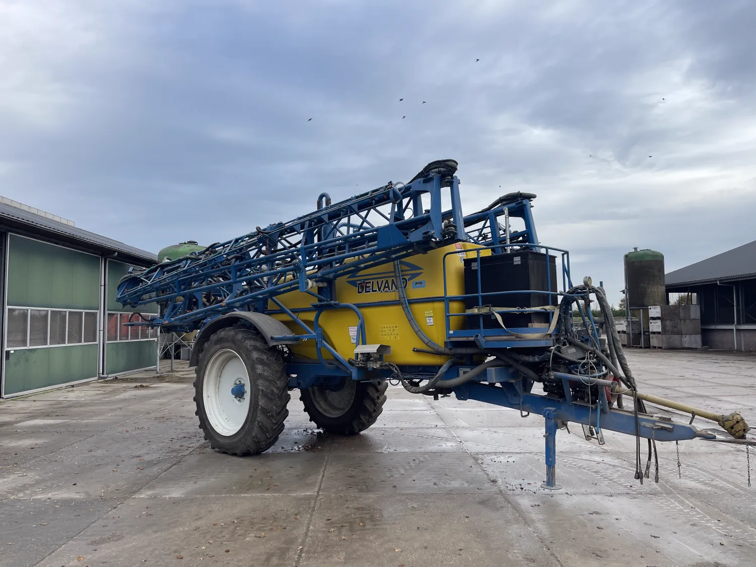 Delvano GT5000 Getrokken Veldspuit, 2008, 39m breedte