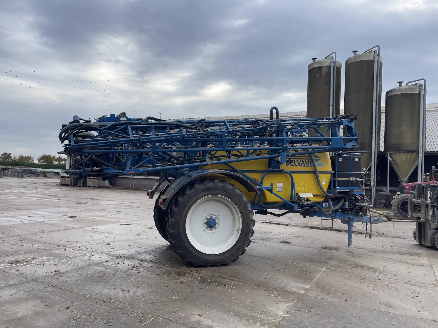Delvano GT5000 Getrokken Veldspuit, 2008, 39m breedte