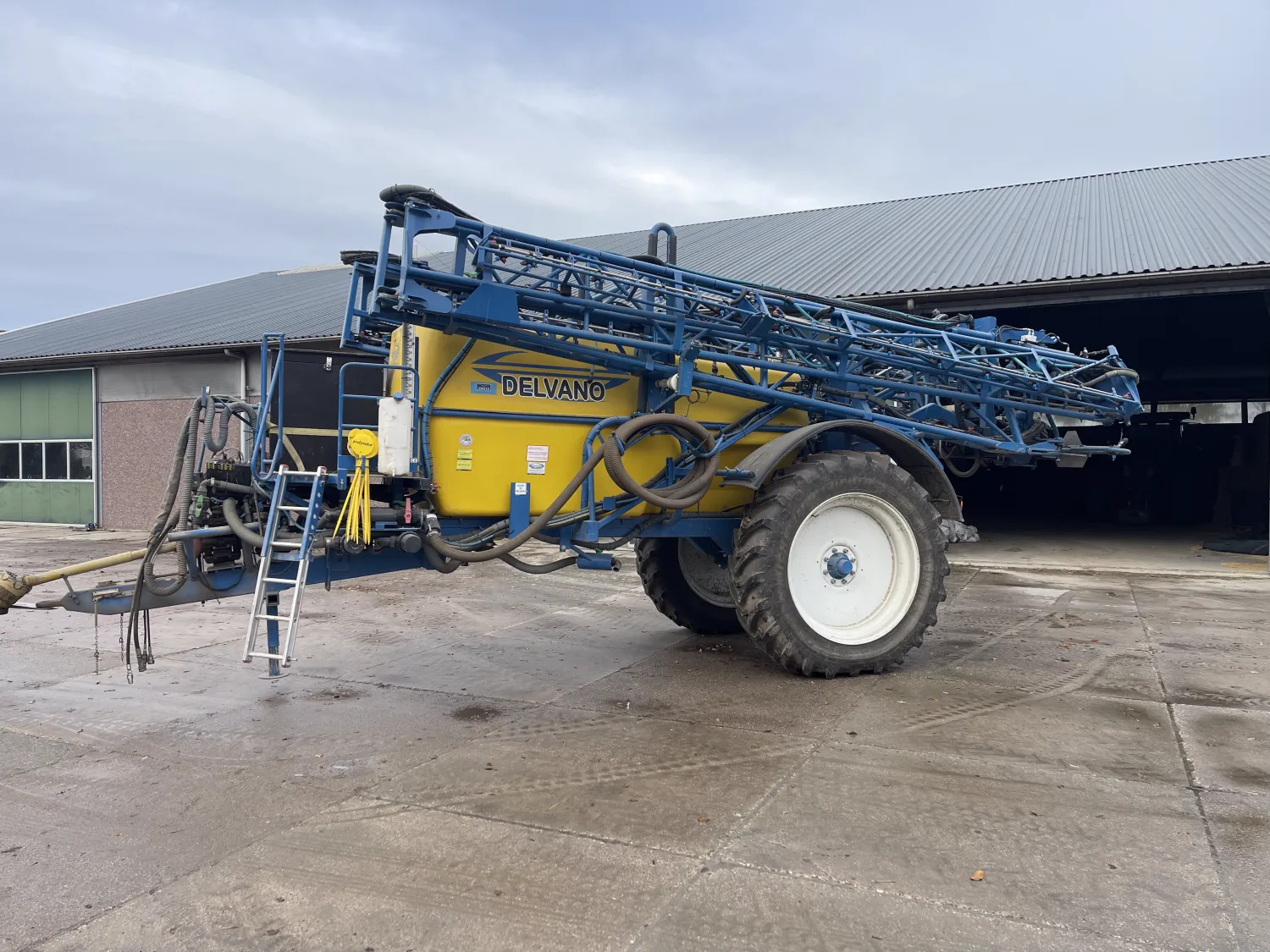 Delvano GT5000 Getrokken Veldspuit, 2008, 39m breedte