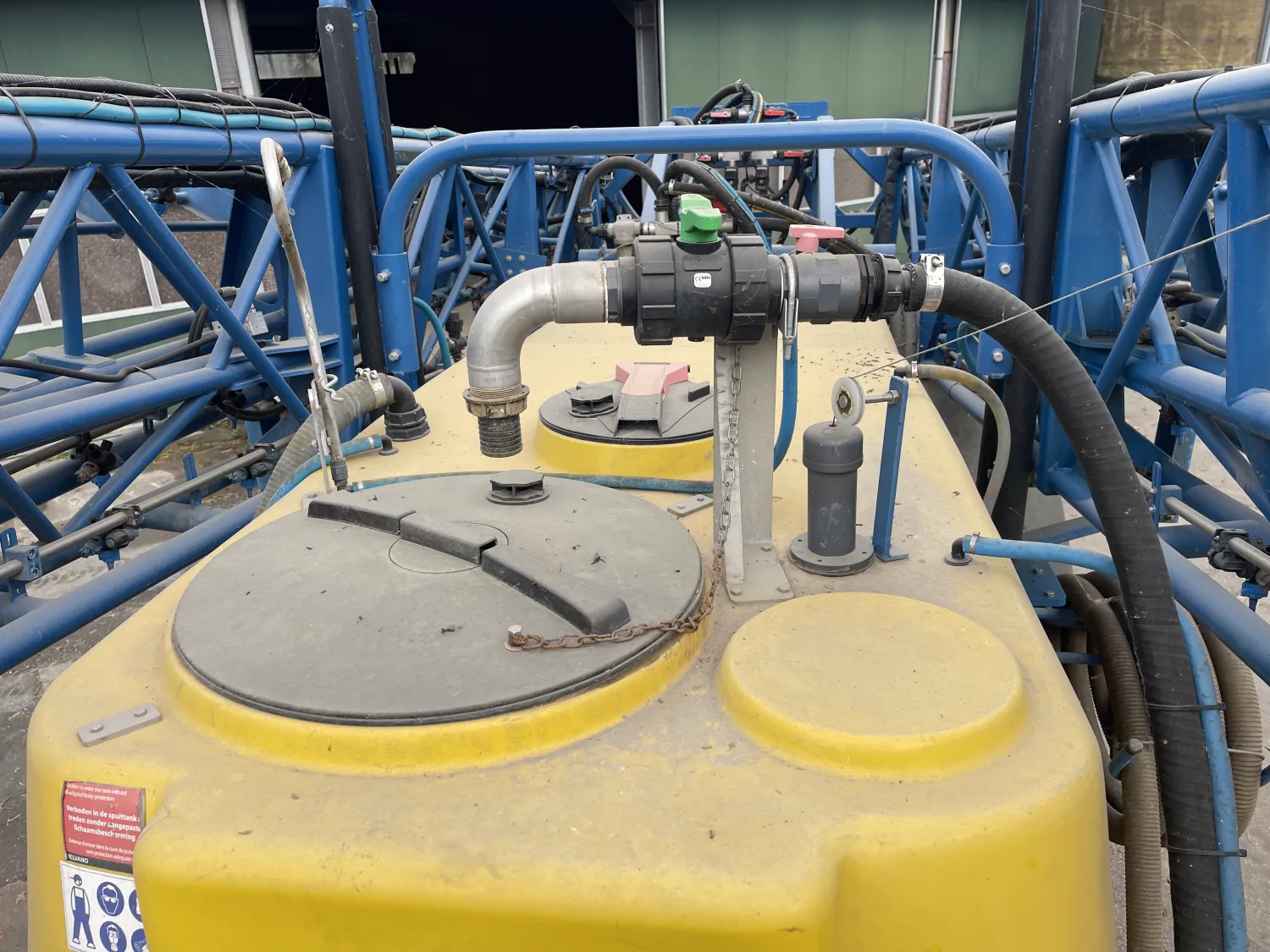 Delvano GT5000 Getrokken Veldspuit, 2008, 39m breedte