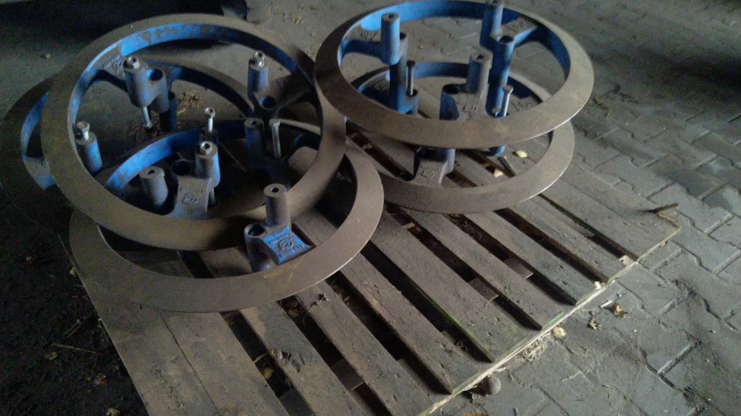 Lemken Variopack vorenpakker ringen - Zo goed als nieuw