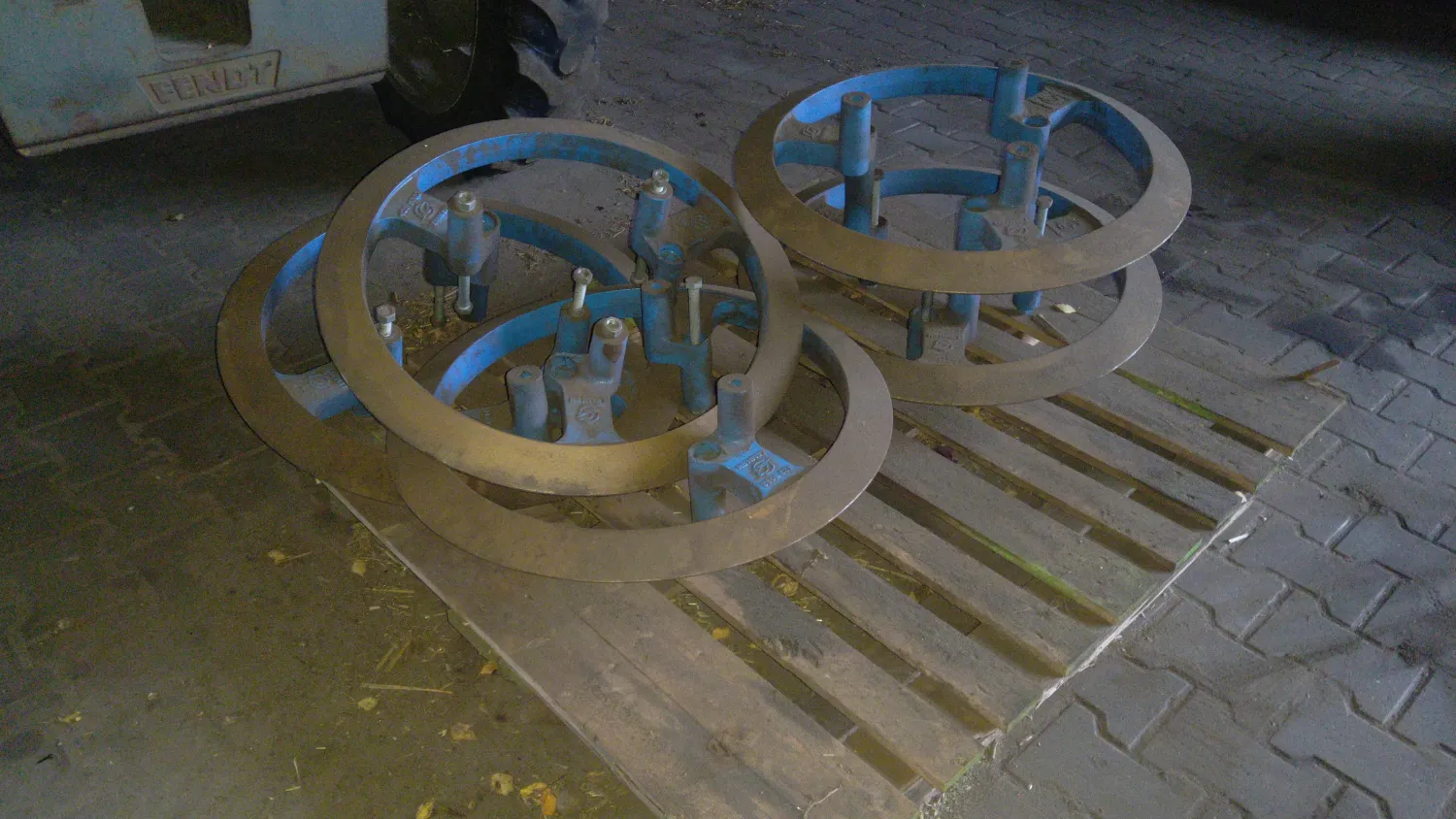 Lemken Variopack vorenpakker ringen - Zo goed als nieuw