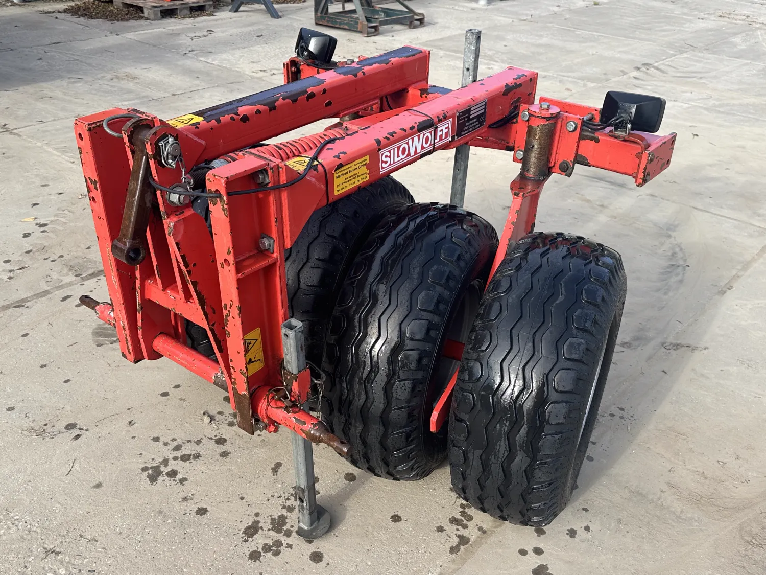 Front Bandenpacker met 4 Meesturende Banden