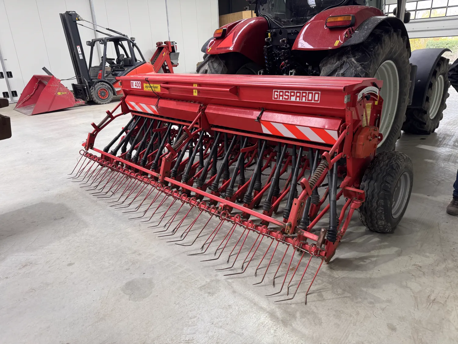 GASPARDO M400 Zaaimachine - 4 meter - Bouwjaar 2003