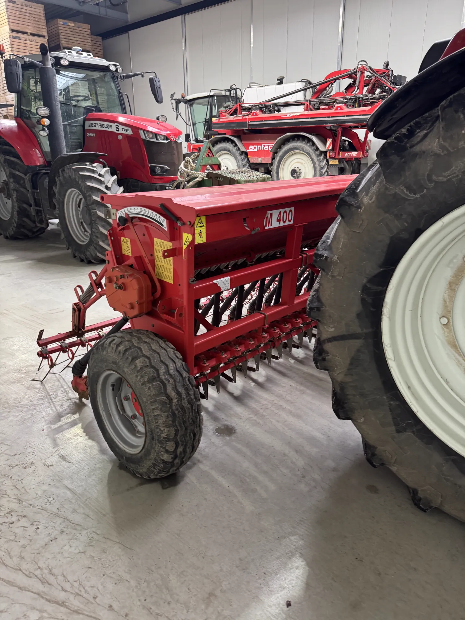 GASPARDO M400 Zaaimachine - 4 meter - Bouwjaar 2003