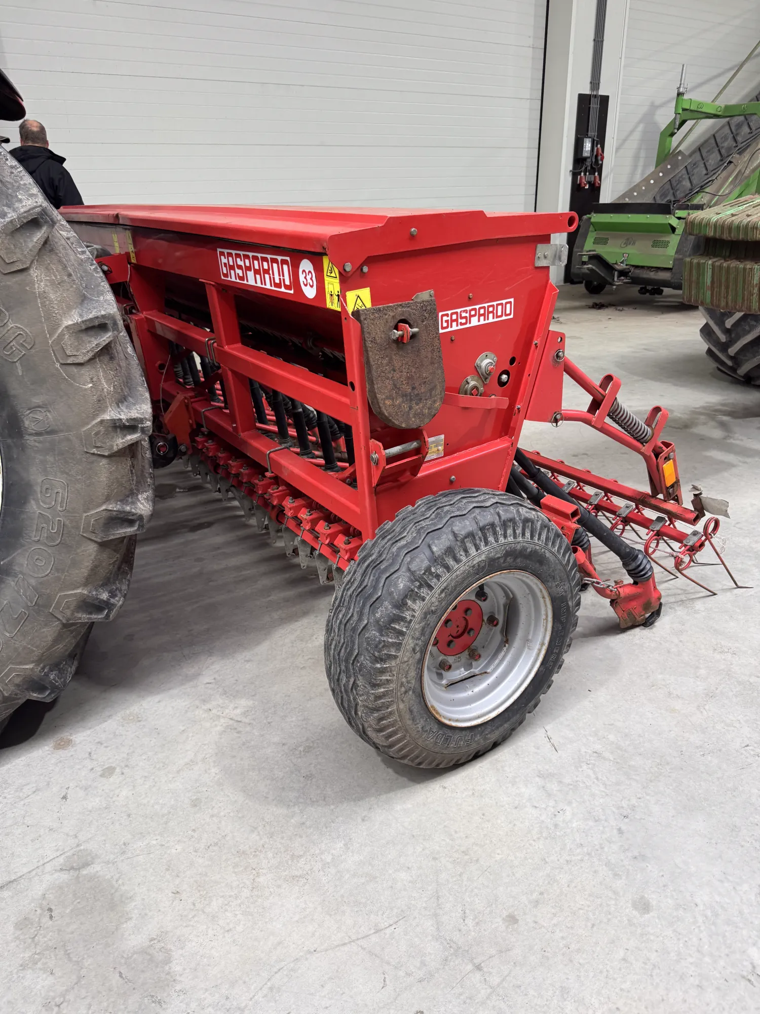 GASPARDO M400 Zaaimachine - 4 meter - Bouwjaar 2003