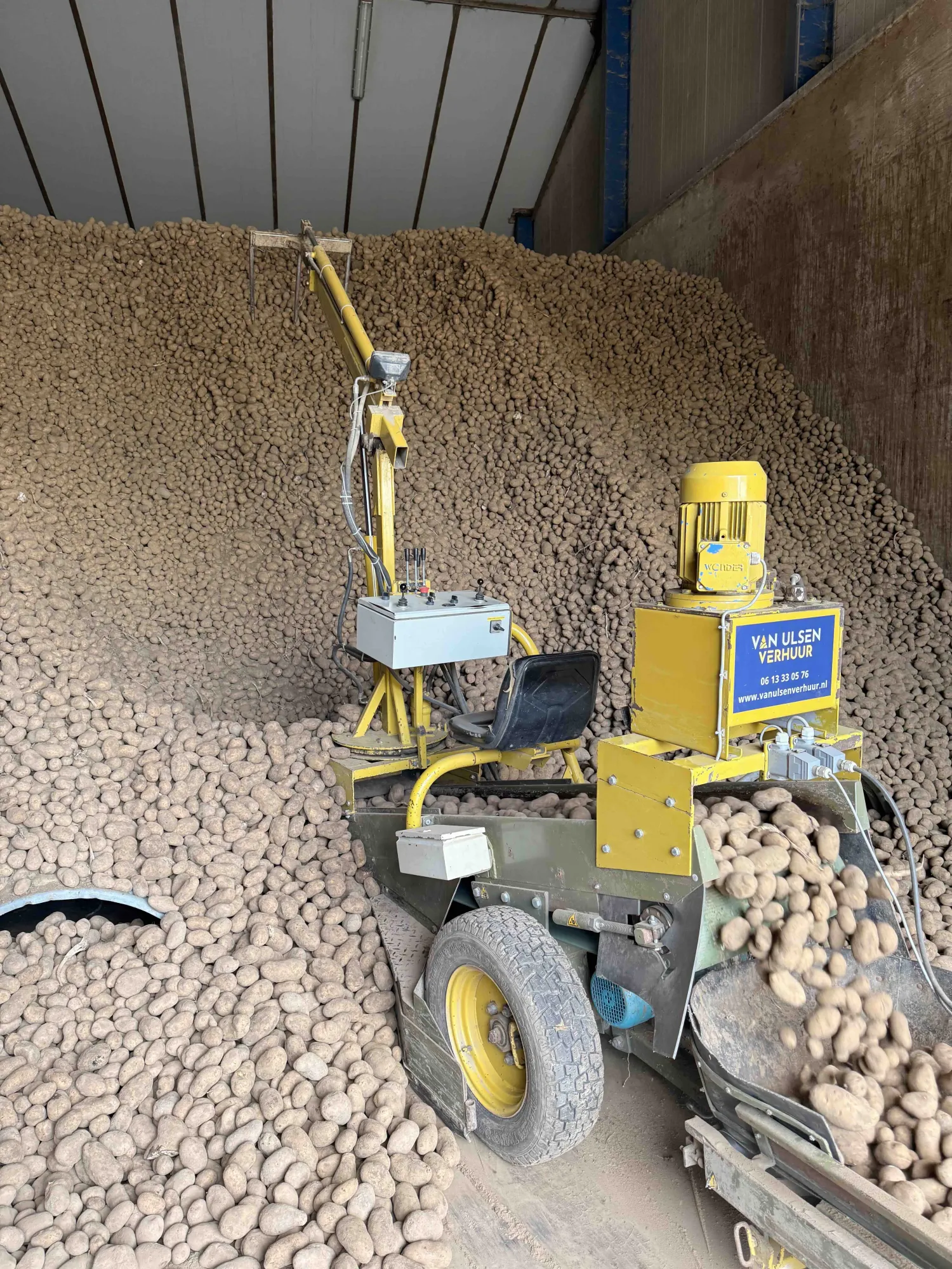 Opschepmachine Verhuur - Noordoostpolder