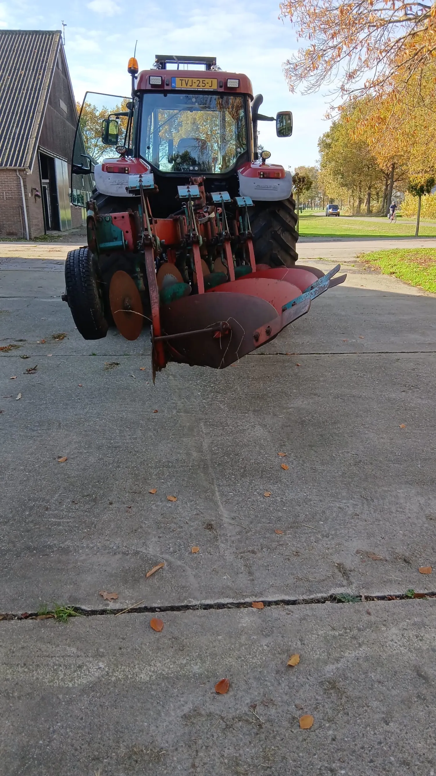 Kverneland 4-schaar ploeg | Tweedehands landbouwwerktuig