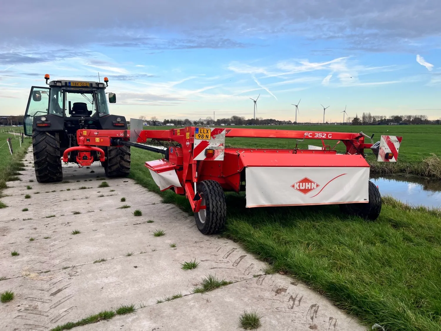 Kuhn FC 352 G maaier uit 2014 – Goedwerkend