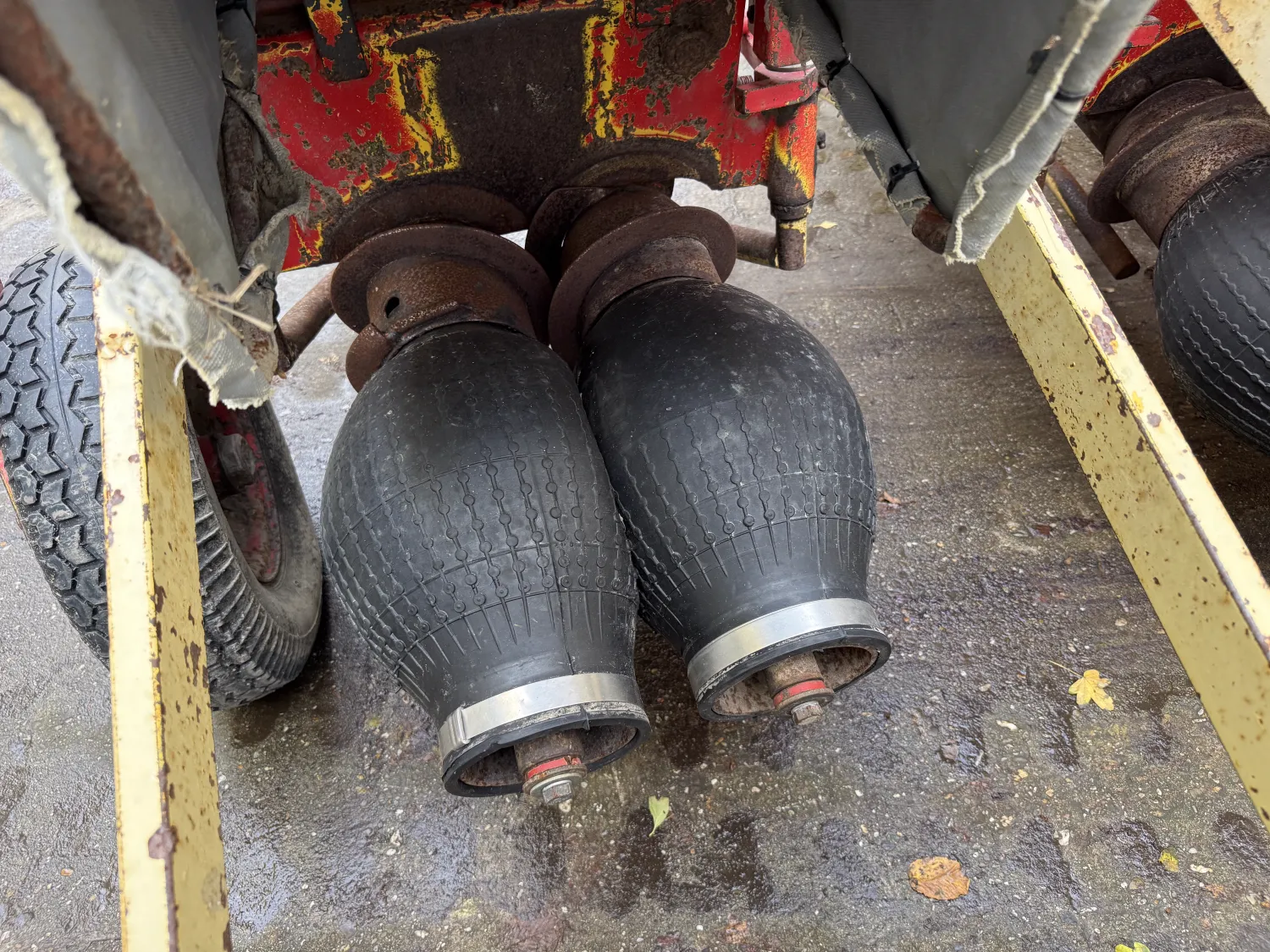 Oldenhuis 4-rij looftrekker | Goede staat