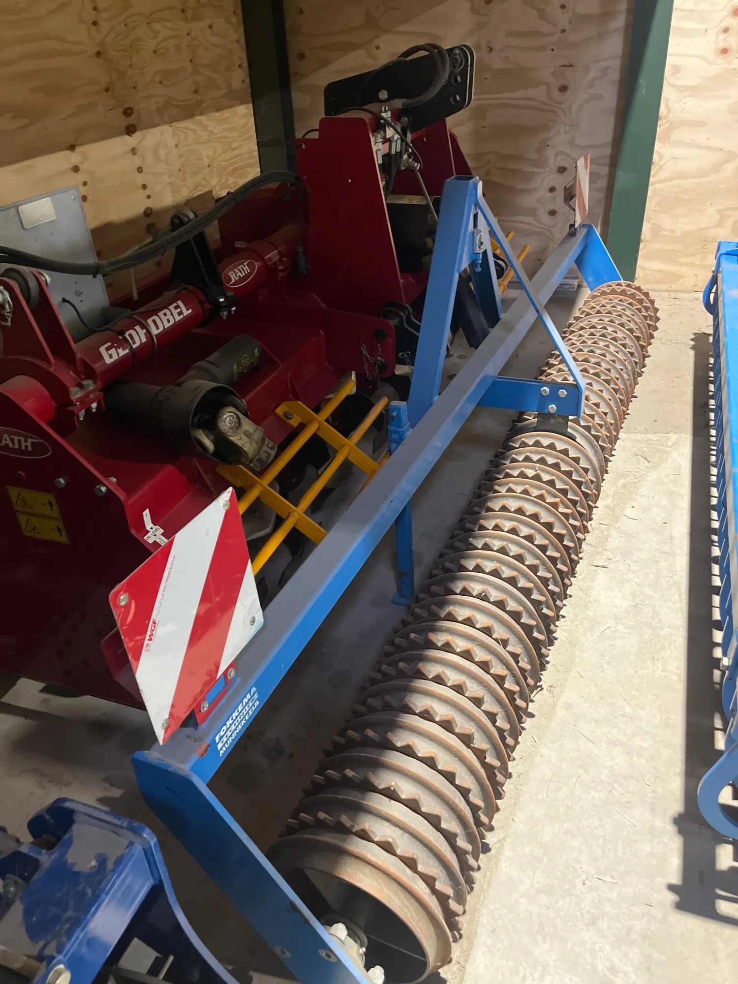 Cambridge rol 3,25m – Eigenbouw landbouwmachine