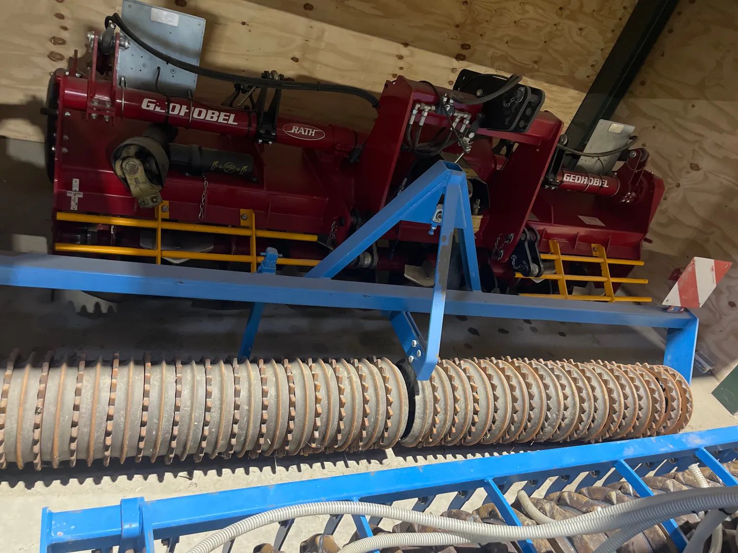 Cambridge rol 3,25m – Eigenbouw landbouwmachine