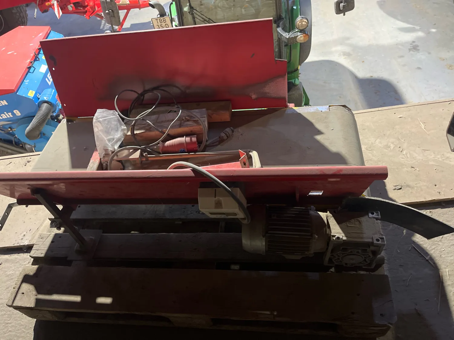 Transportband Palletiseerder - 35x115cm, 380V