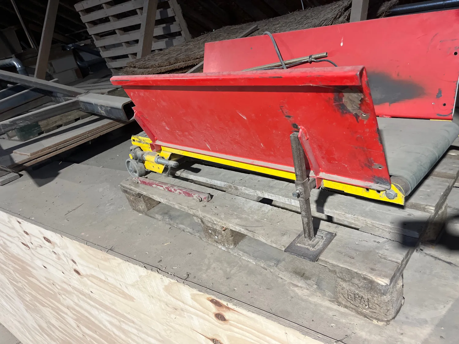 Transportband Palletiseerder - 35x115cm, 380V