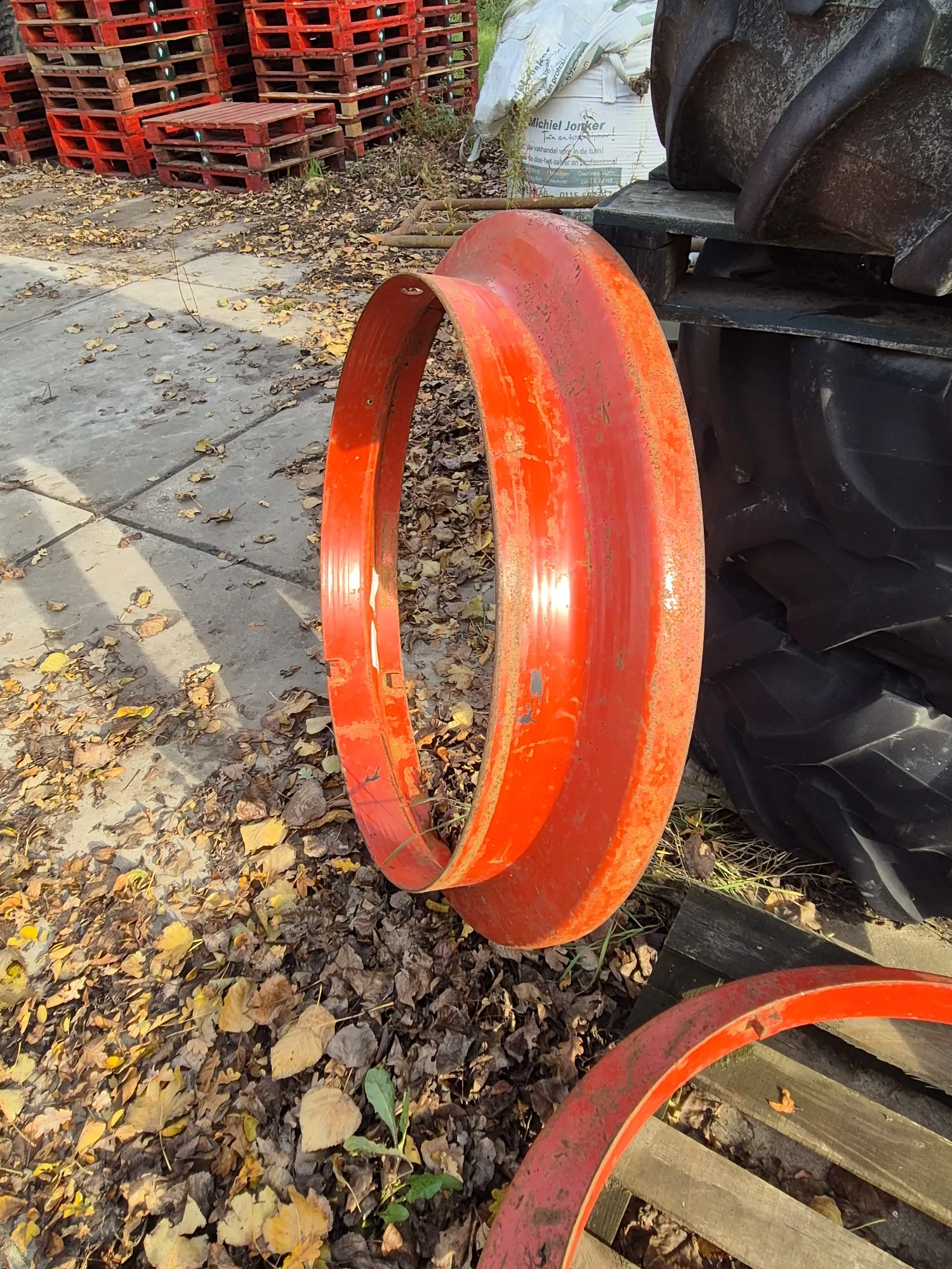 Afstand ringen 20 cm voor cultuurwielen