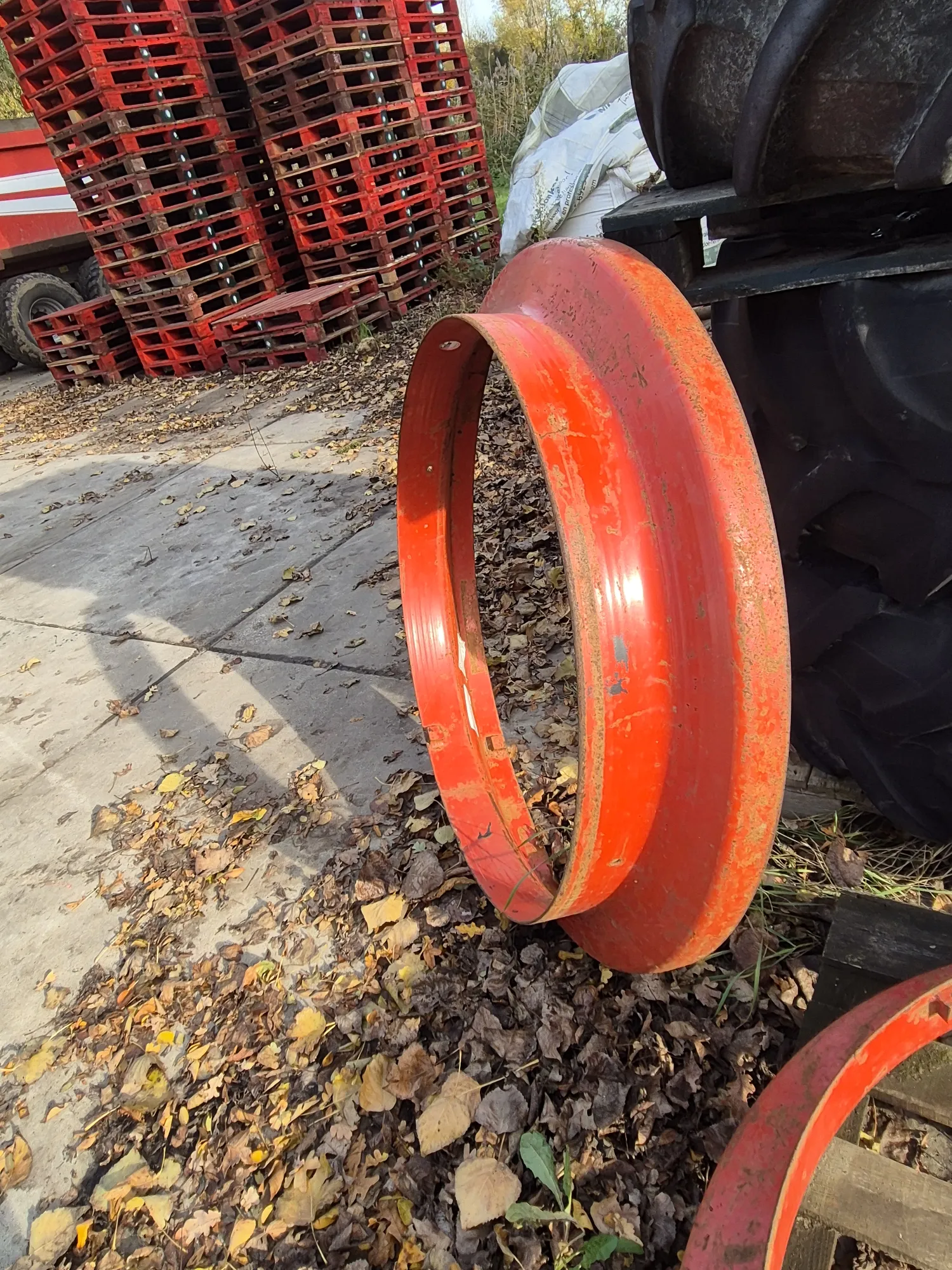 Afstand ringen 20 cm voor cultuurwielen