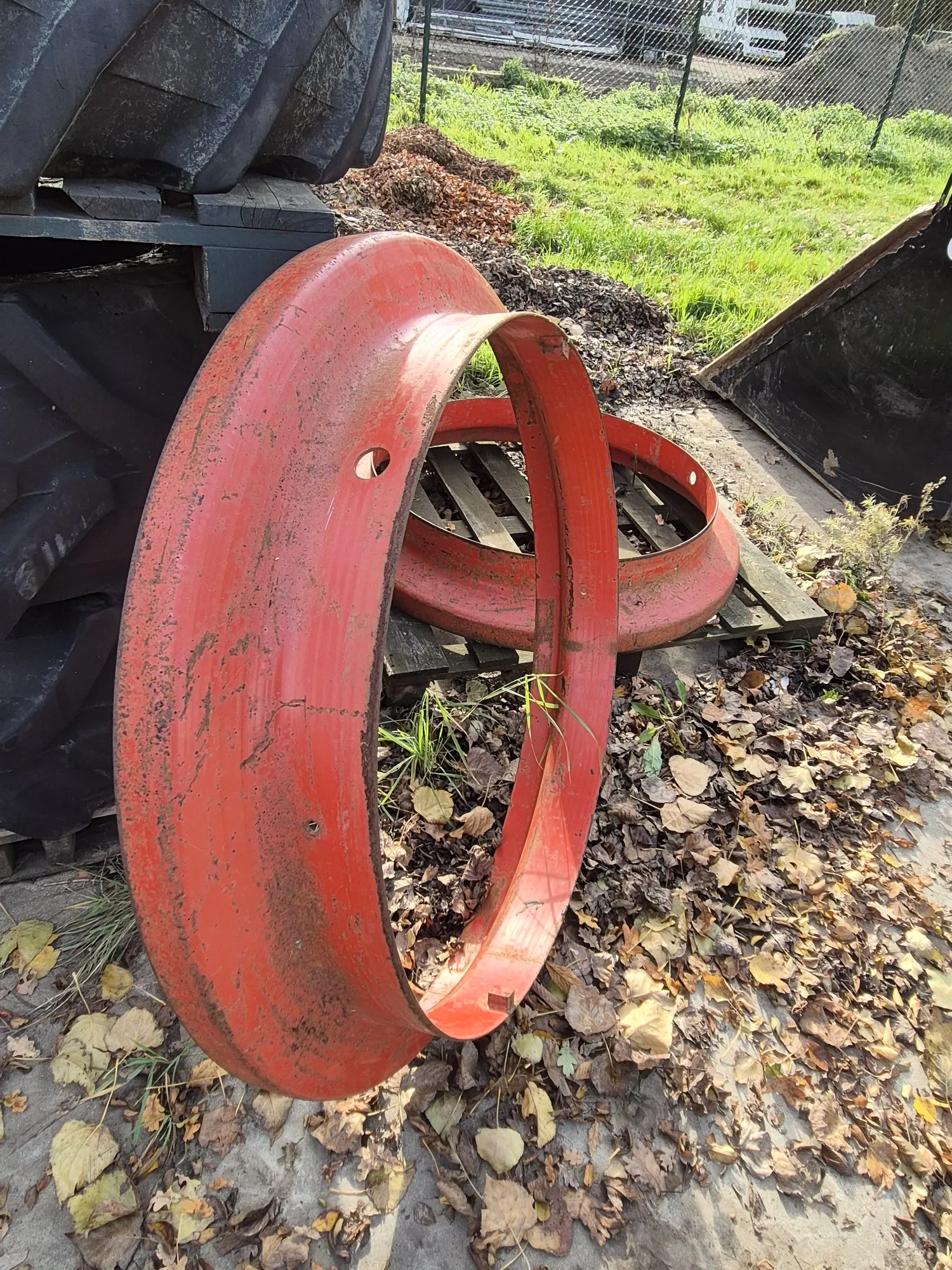 Afstand ringen 20 cm voor cultuurwielen