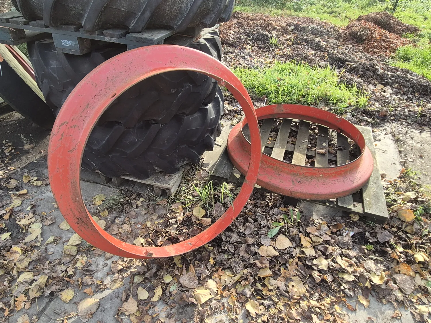 Afstand ringen 20 cm voor cultuurwielen