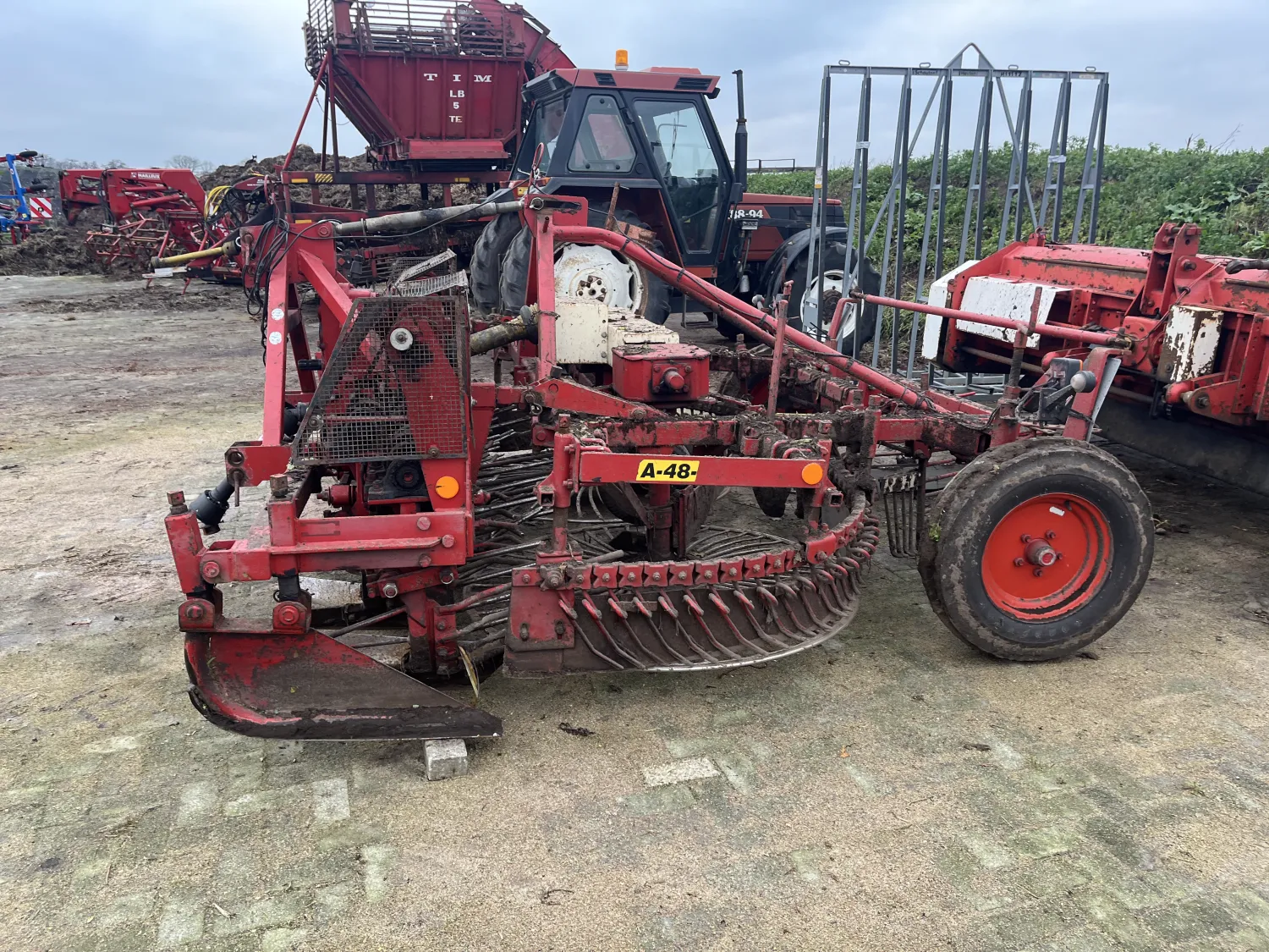 Gilles 2-fasen bietenrooier te koop - Goede staat