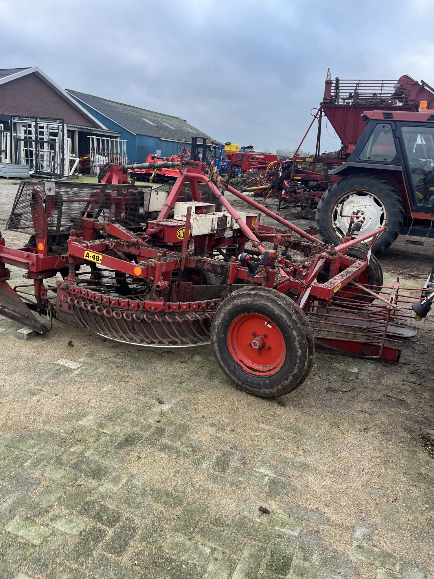 Gilles 2-fasen bietenrooier te koop - Goede staat