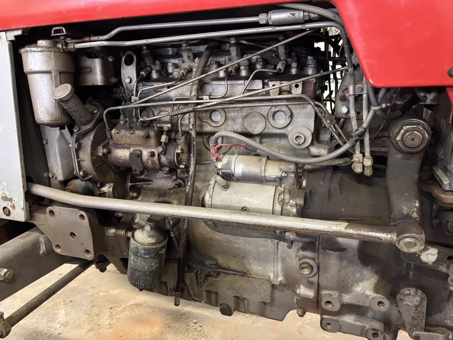 MF 165 Tractor: Weinig uren, eerste eigenaar + Michelin banden