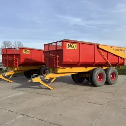 Bijlsma Hercules 1400 Tipvogne (2x) - Årgang 2002