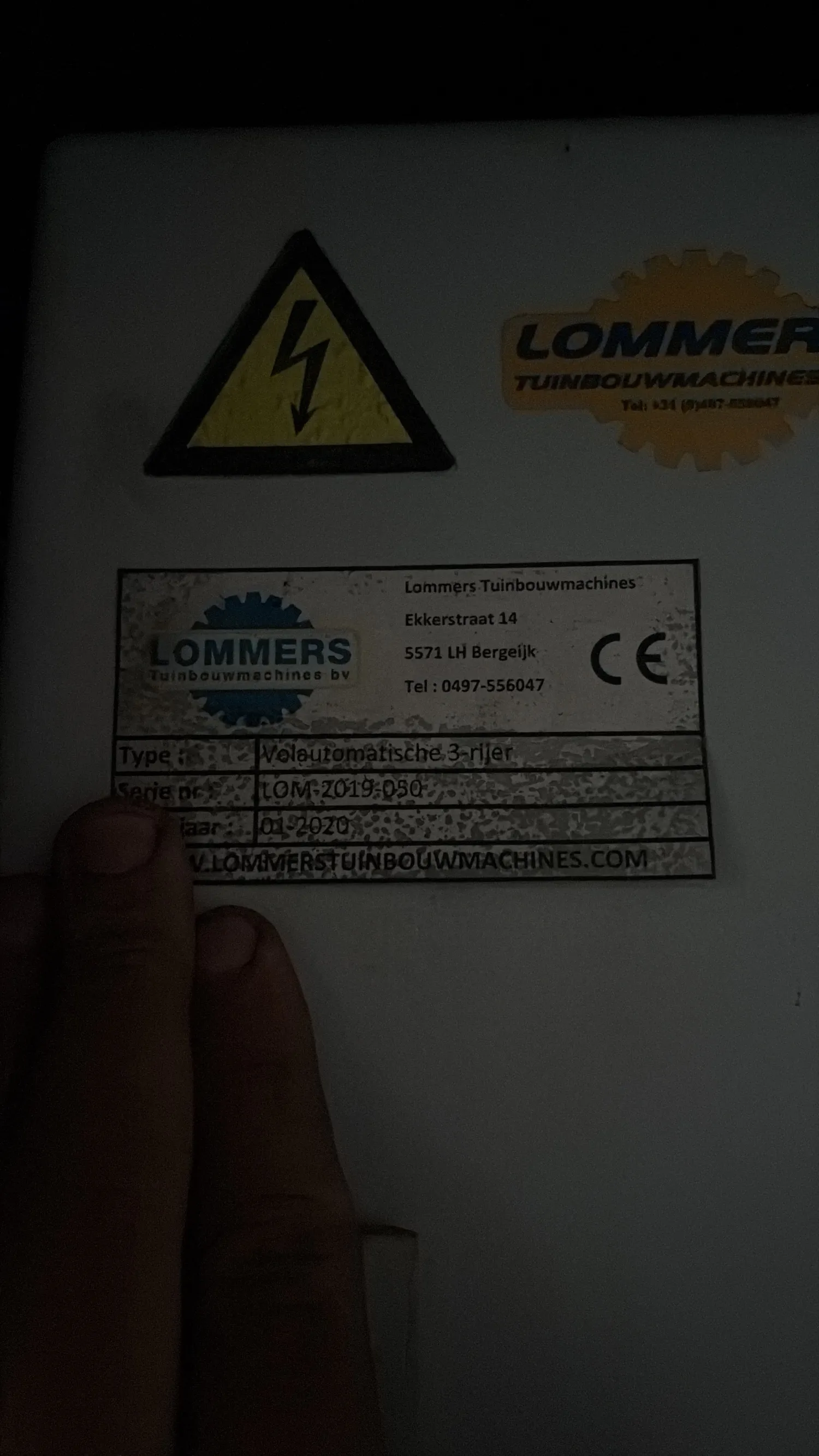 Gebruikte Lommers Steekmachine te Koop | Uitstekende Staat