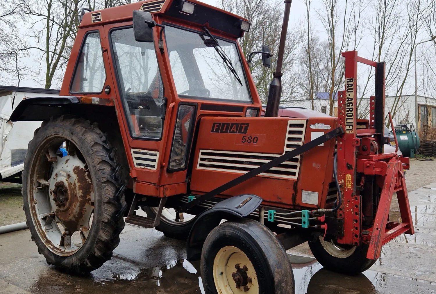 Tractor Fiat 580 en Venta | Mantenido, Marcha Lenta