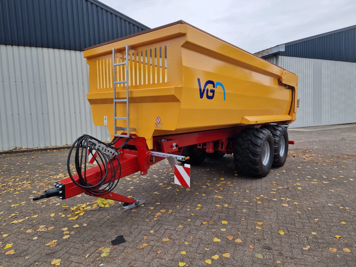 Neuer VGM HS 16: 2024 Agrar Anhänger mit LED Beleuchtung