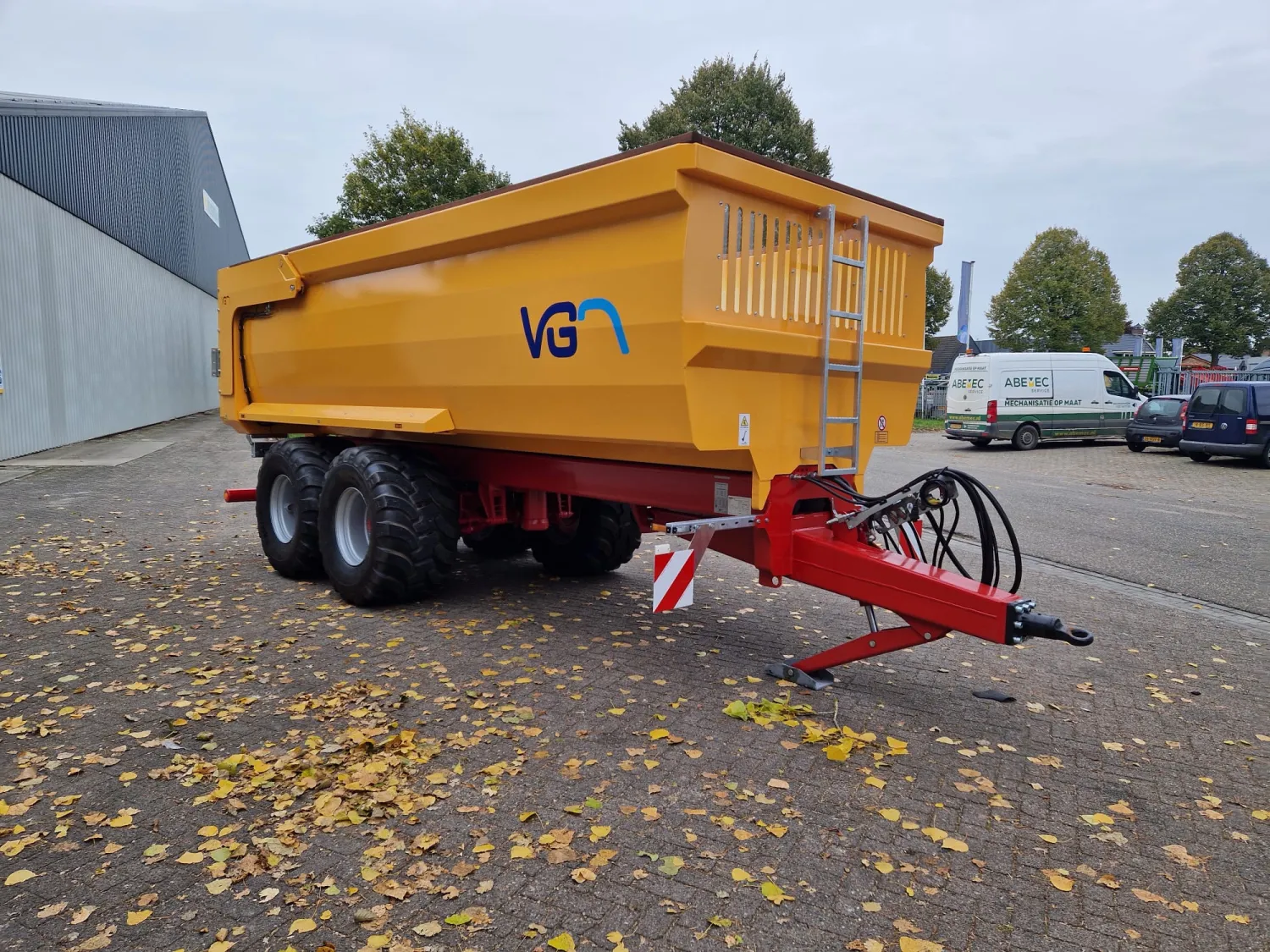 Neuer VGM HS 16: 2024 Agrar Anhänger mit LED Beleuchtung