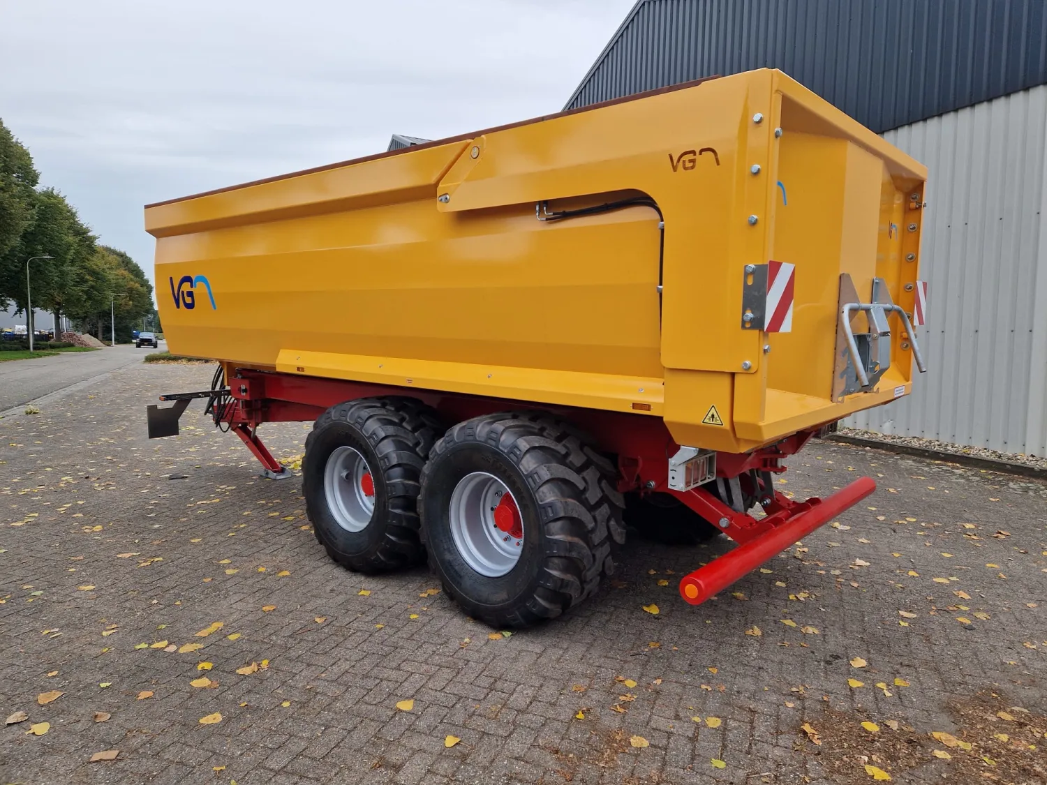 Neuer VGM HS 16: 2024 Agrar Anhänger mit LED Beleuchtung