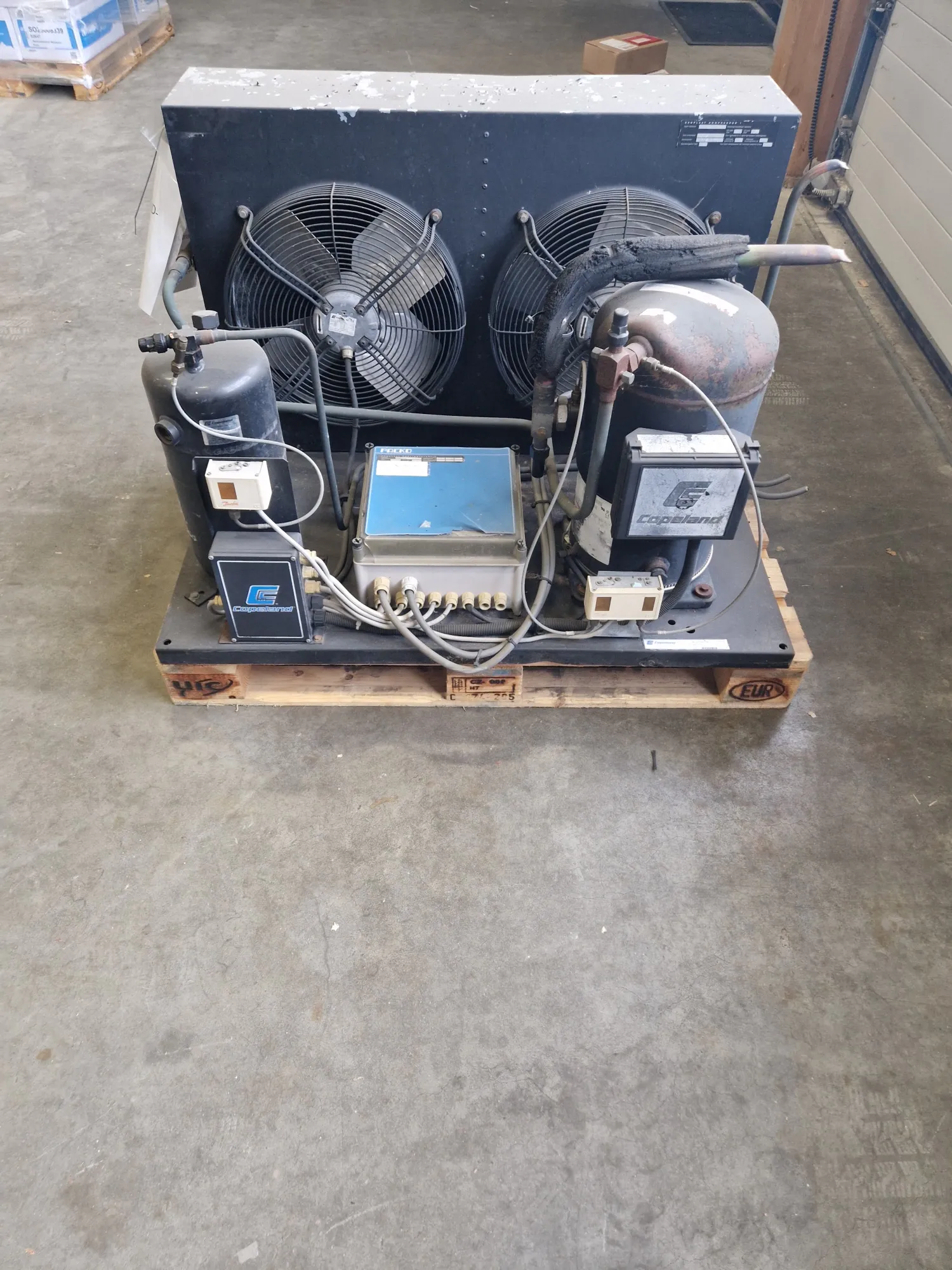 Copeland MC S9 ZS56 TWD Koelgroep voor Melkkoeltank