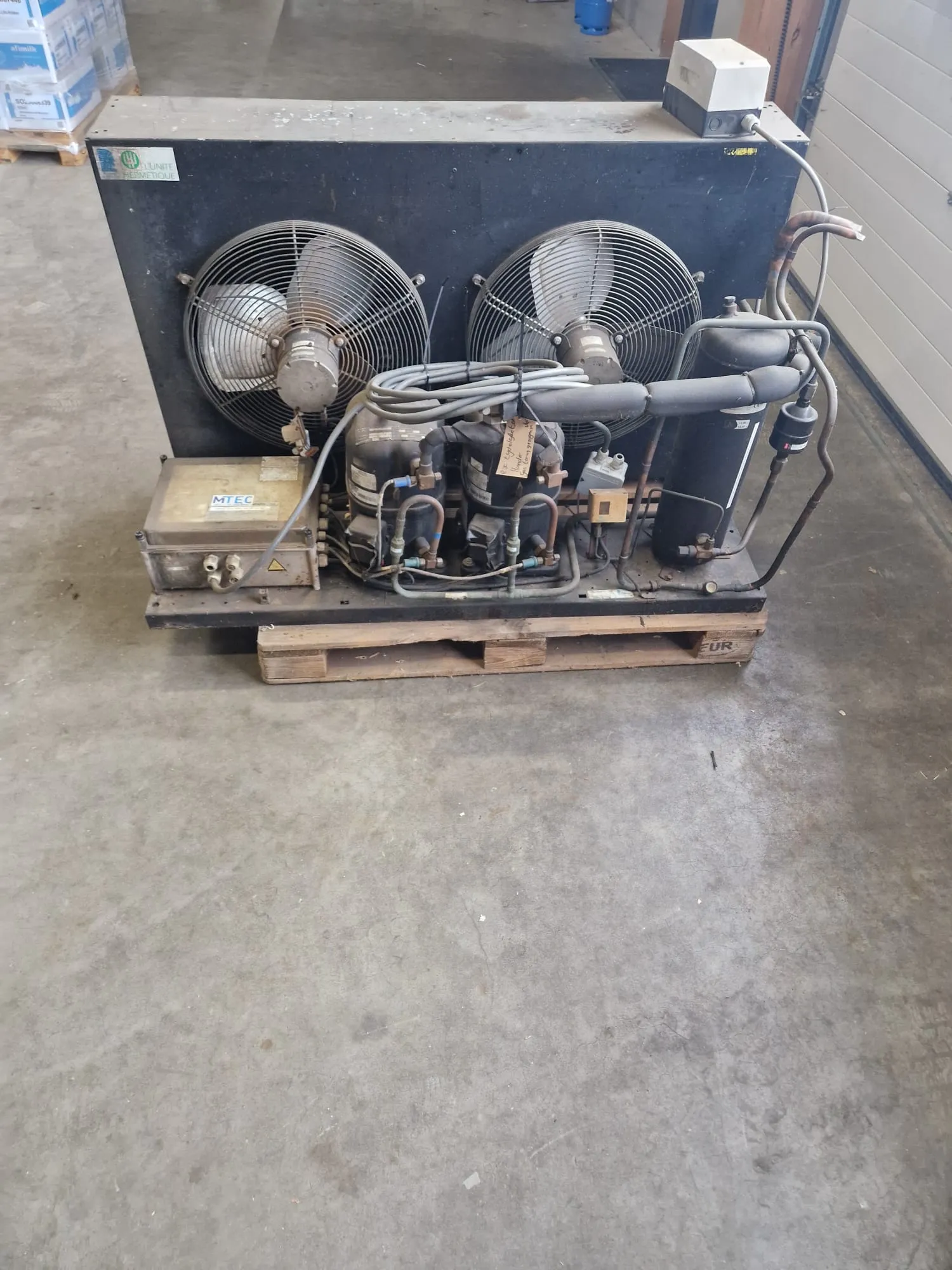 Koelgroep voor Melkkoeltank - Hermetique TAGP4546Z