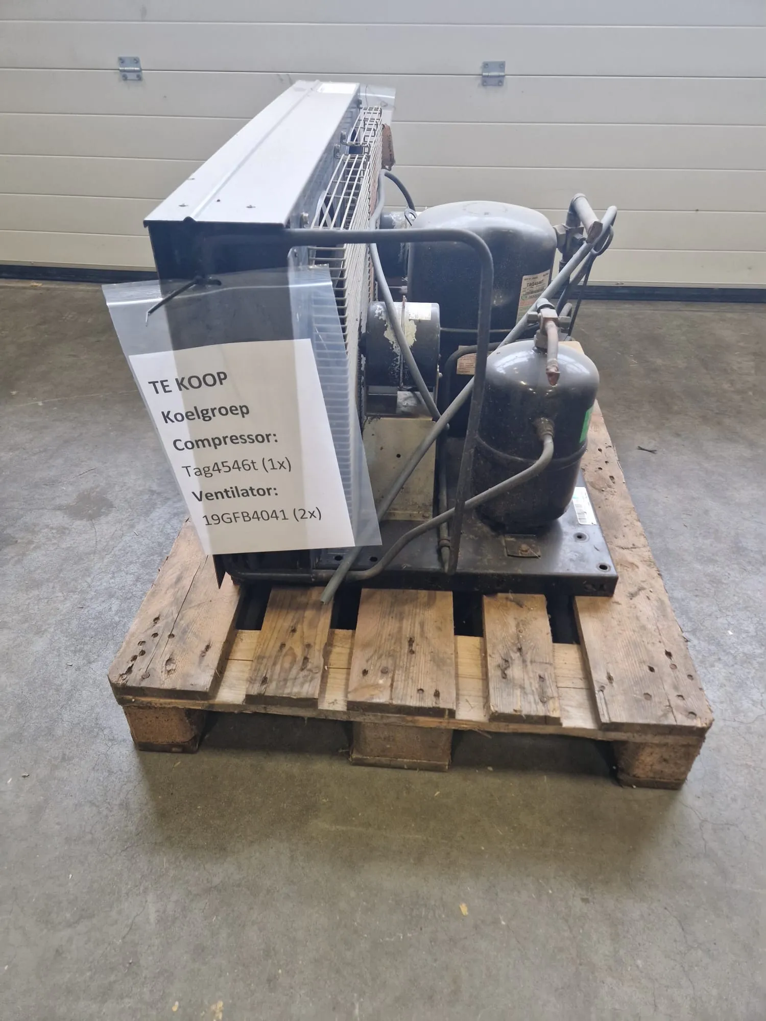 Hermetique TAG4546T HR Koelgroep voor Melkkoeltank