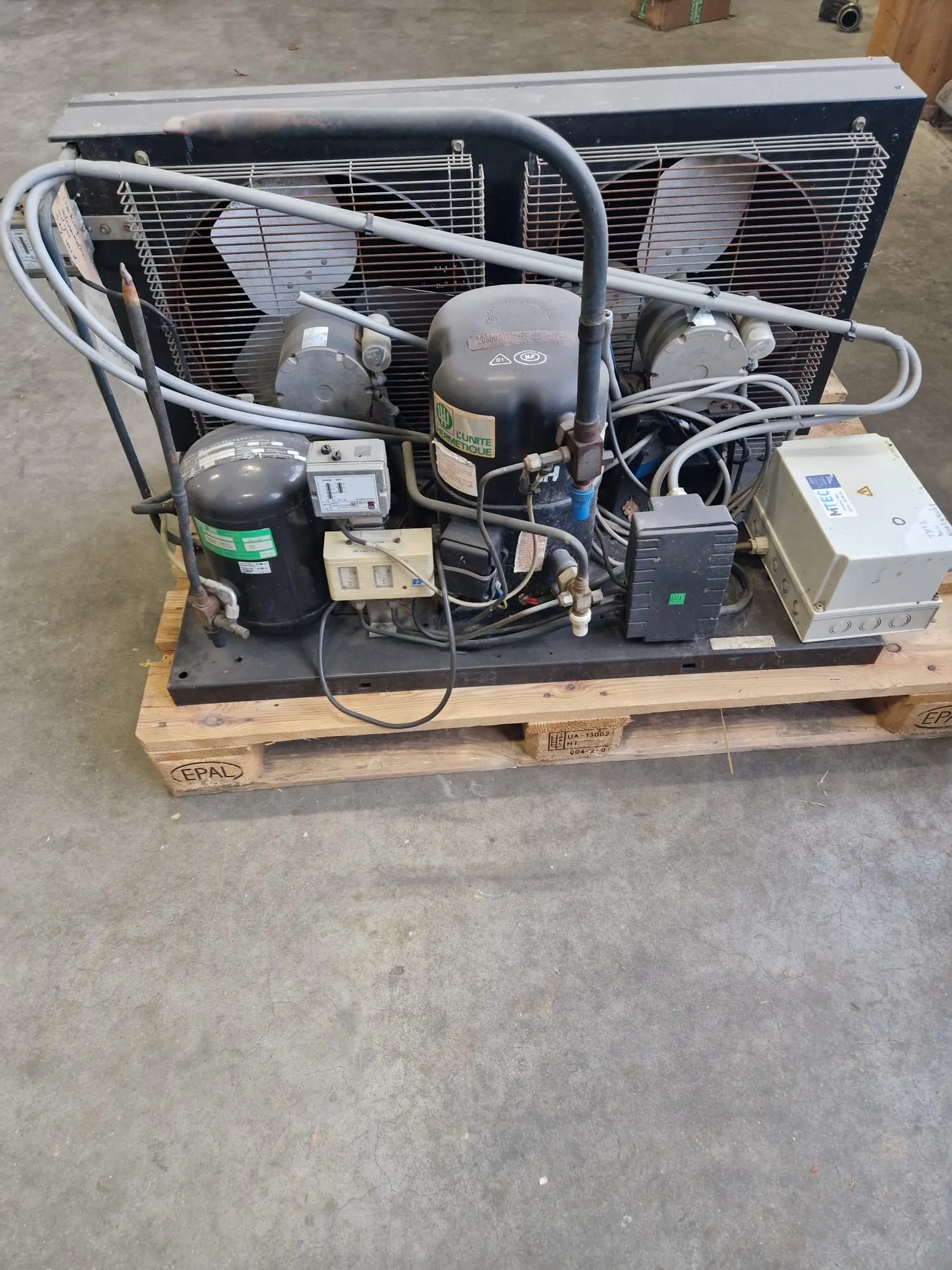 Hermetique TAG4546T HR Koelgroep voor Melkkoeltank