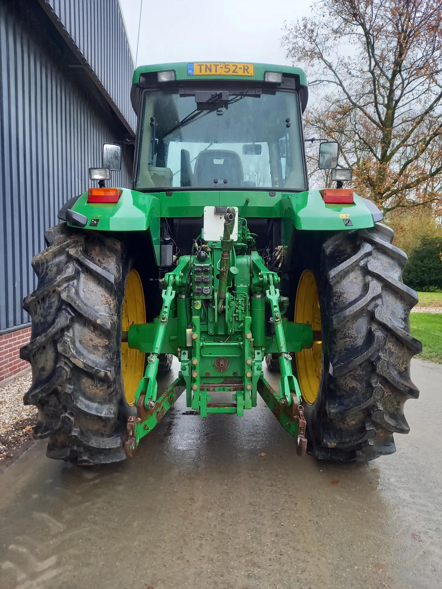 Neumáticos de arado Firestone 20.8 x 42 con llanta JD