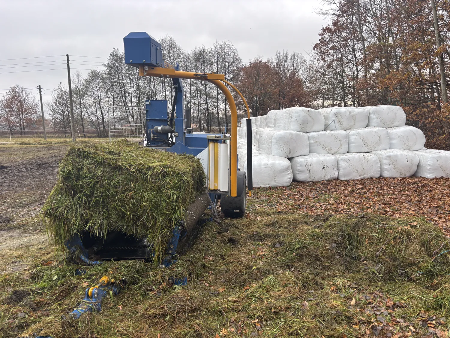 Grote vierkante baalsilage te koop