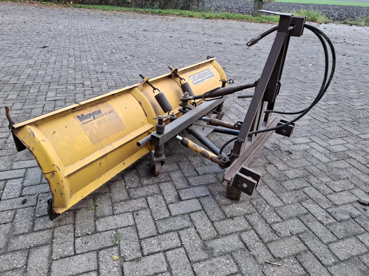 Modderschuif 230cm - Hydraulisch verstelbaar - Scherpe prijs!